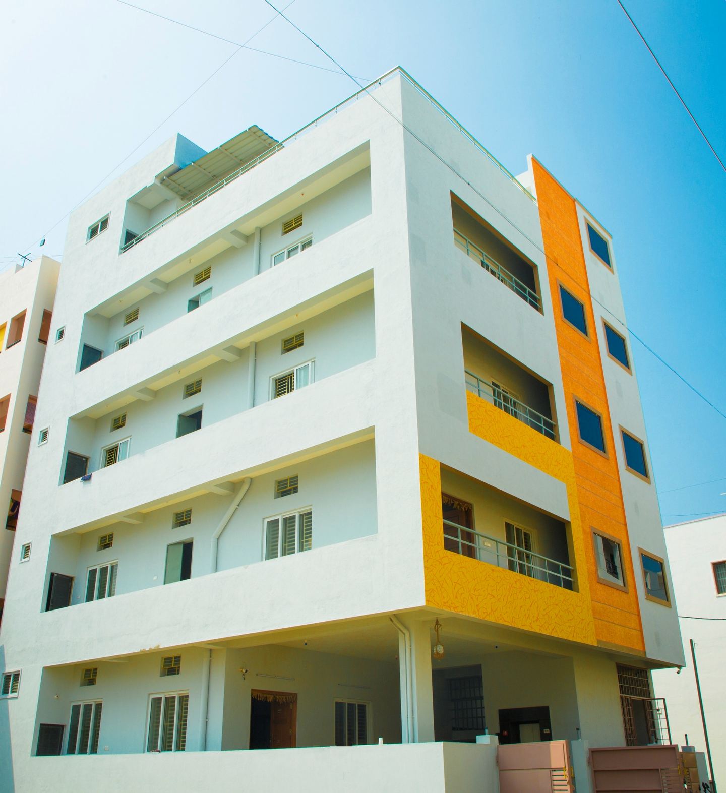 The Cosmo Textile premises in Karur, Tamil Nadu